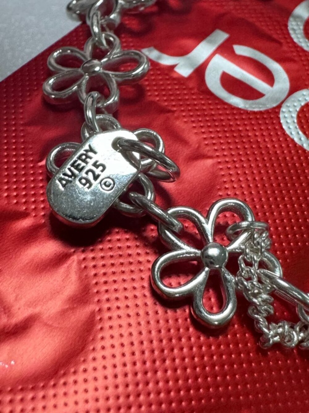 James Avery Daisy Charm Bracelet Charm birthday gift  Bracelet Medium 7.9inchs - Picture 5 of 12